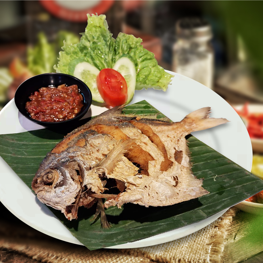 Bawal Jepang Goreng